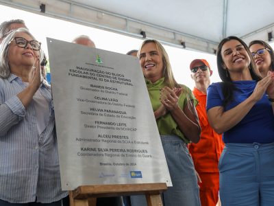 CEF 2 da Estrutural ganha módulo escolar e amplia capacidade com mais 420 vagas