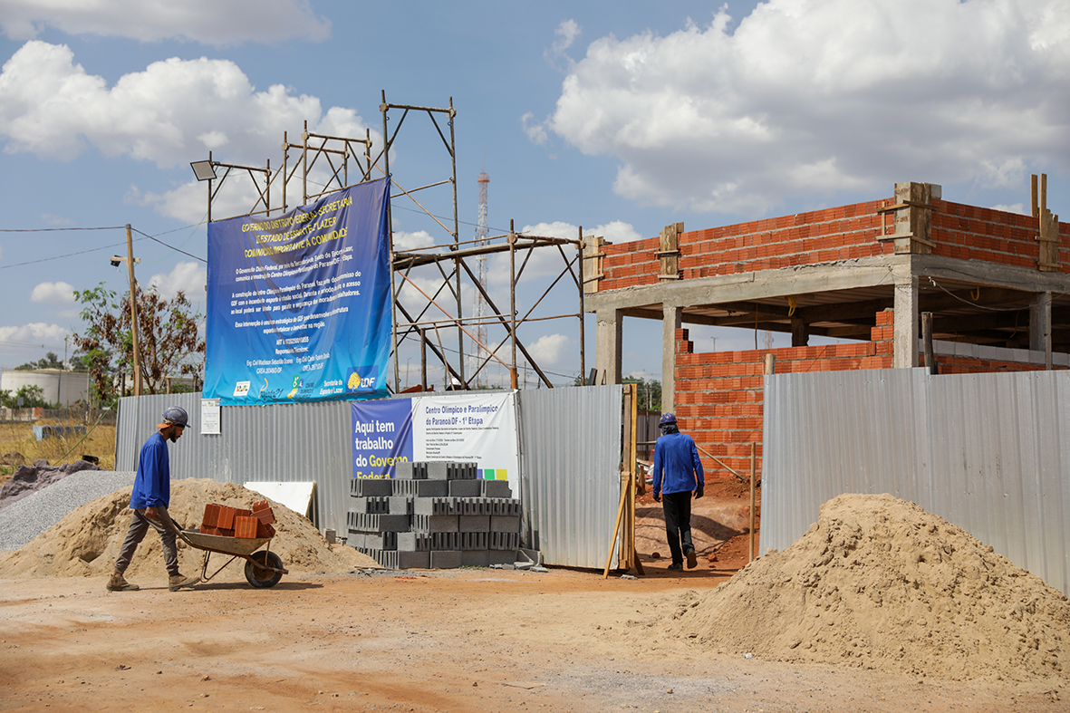 GDF finaliza primeira etapa das obras do Centro Olímpico do Paranoá