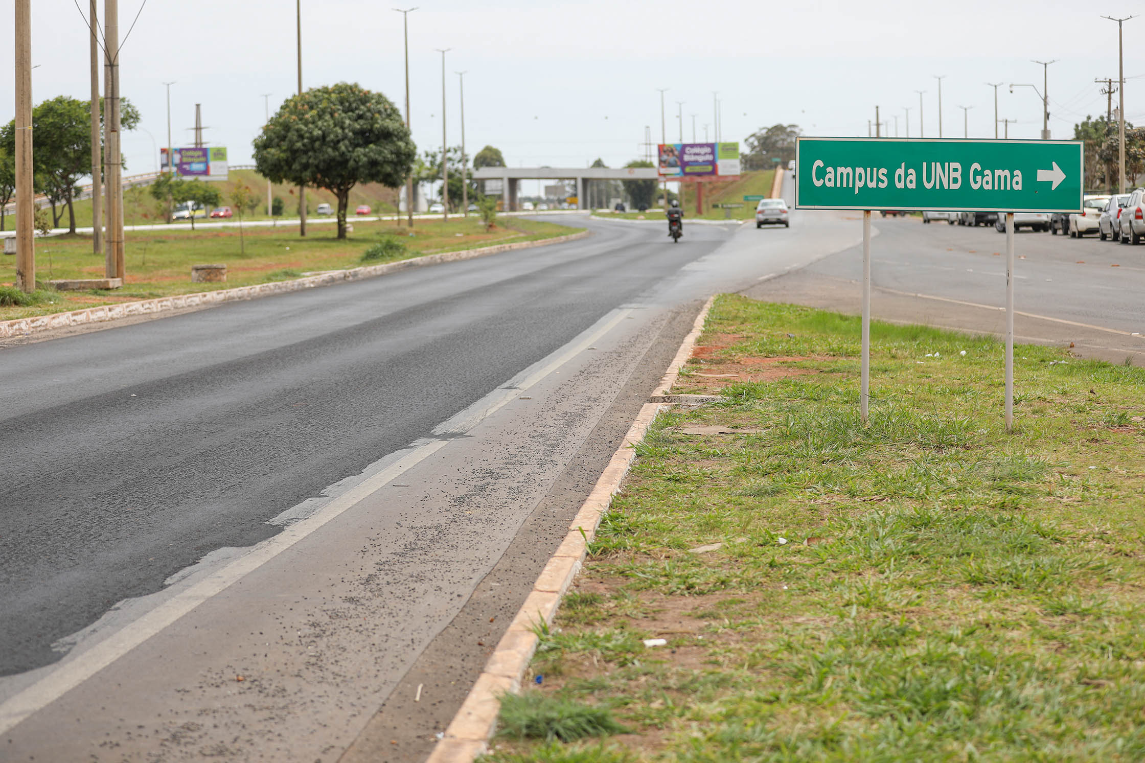 GDF conclui recuperação asfáltica na DF-480, no Gama