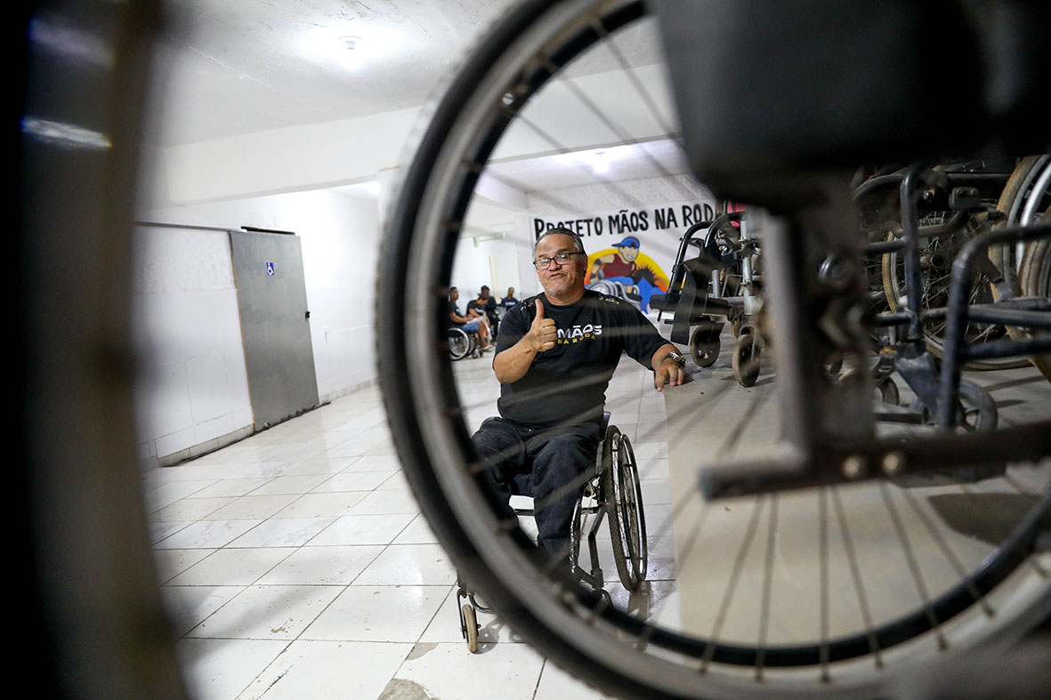 Quando a dignidade e a inclusão chegam sobre rodas. E de graça!