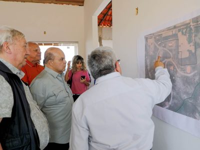 Governador visita obras da comunidade terapêutica Fazenda da Esperança, em Ceilândia