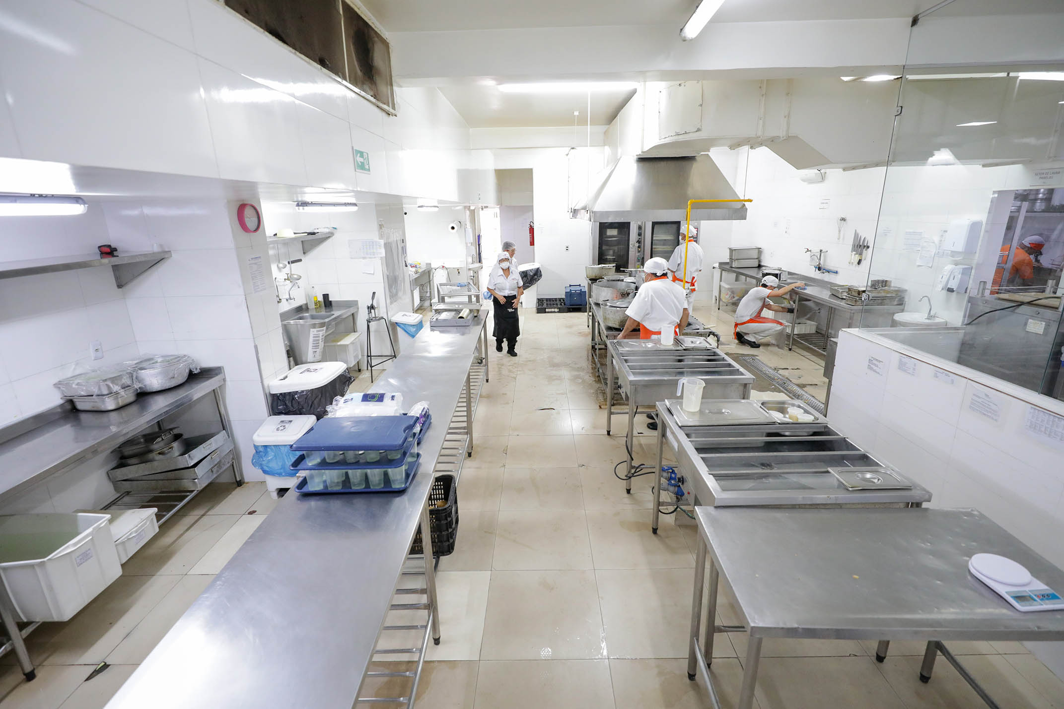 Cozinhas reformadas nos hospitais do DF garantem mais qualidade e segurança alimentar para pacientes