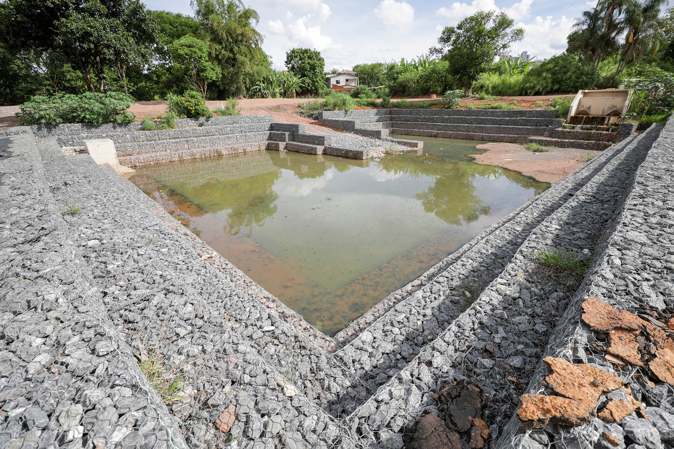 Nova rede de captação e escoamento de água da chuva em Vicente Pires leva mais segurança para a população