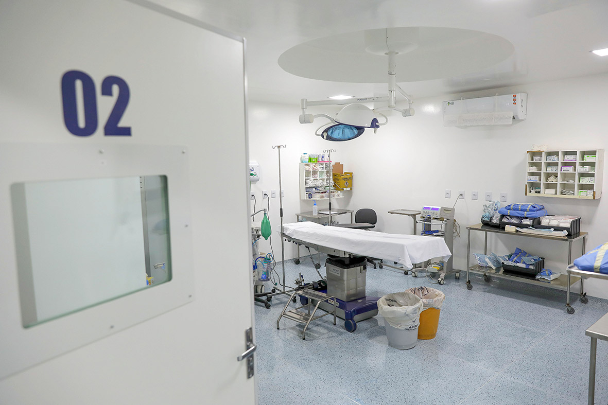 Centro cirúrgico do Hospital Regional de Samambaia é reformado e amplia atendimento
