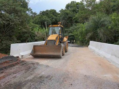 Pontes prejudicadas pelas chuvas na Fercal são reconstruídas pelo GDF