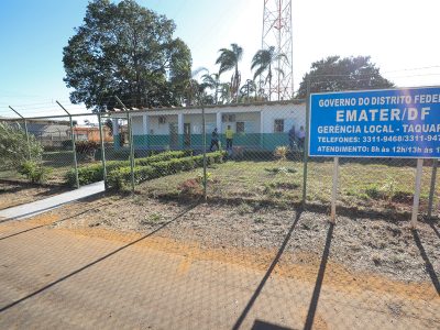 Mais de mil produtores rurais beneficiados com novo escritório da Emater no Núcleo Rural Taquara