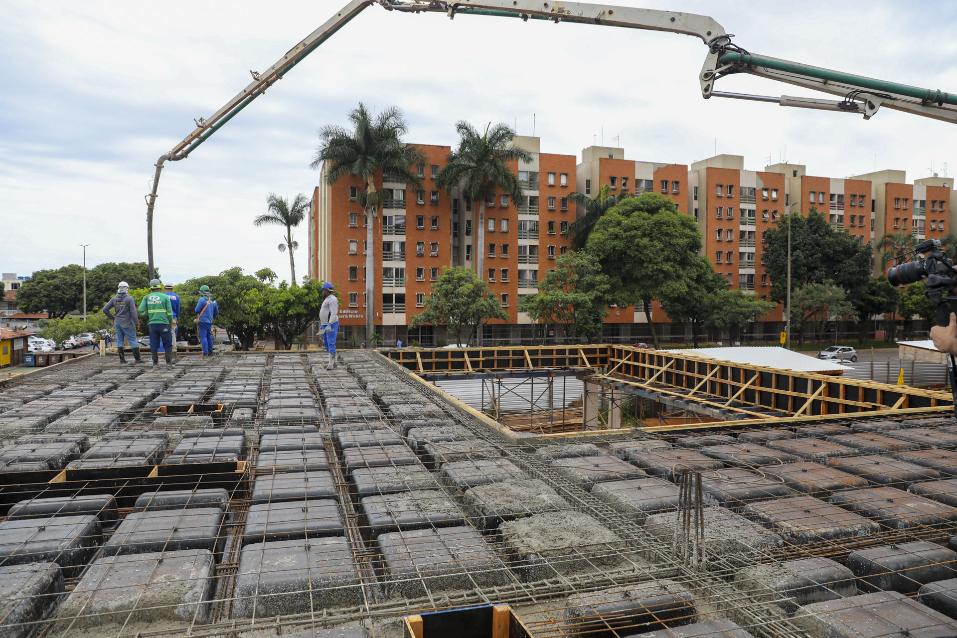 Com investimento de R$ 17,2 milhões, obras da UPA do Guará entram na fase de concretagem