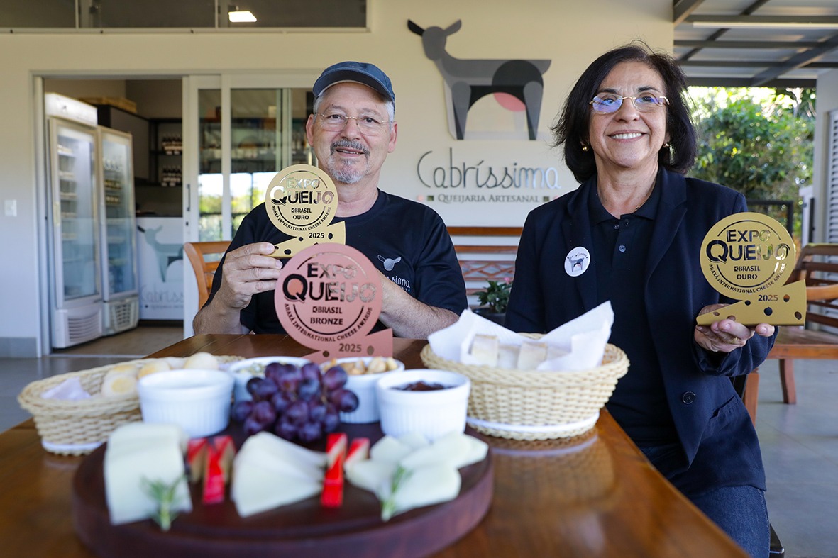 Queijo criado e produzido no Distrito Federal coleciona prêmios nacionais e internacionais