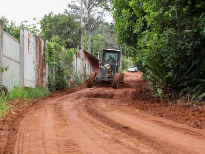 Núcleo Rural de Planaltina tem 16 km de estradas não pavimentadas recuperadas