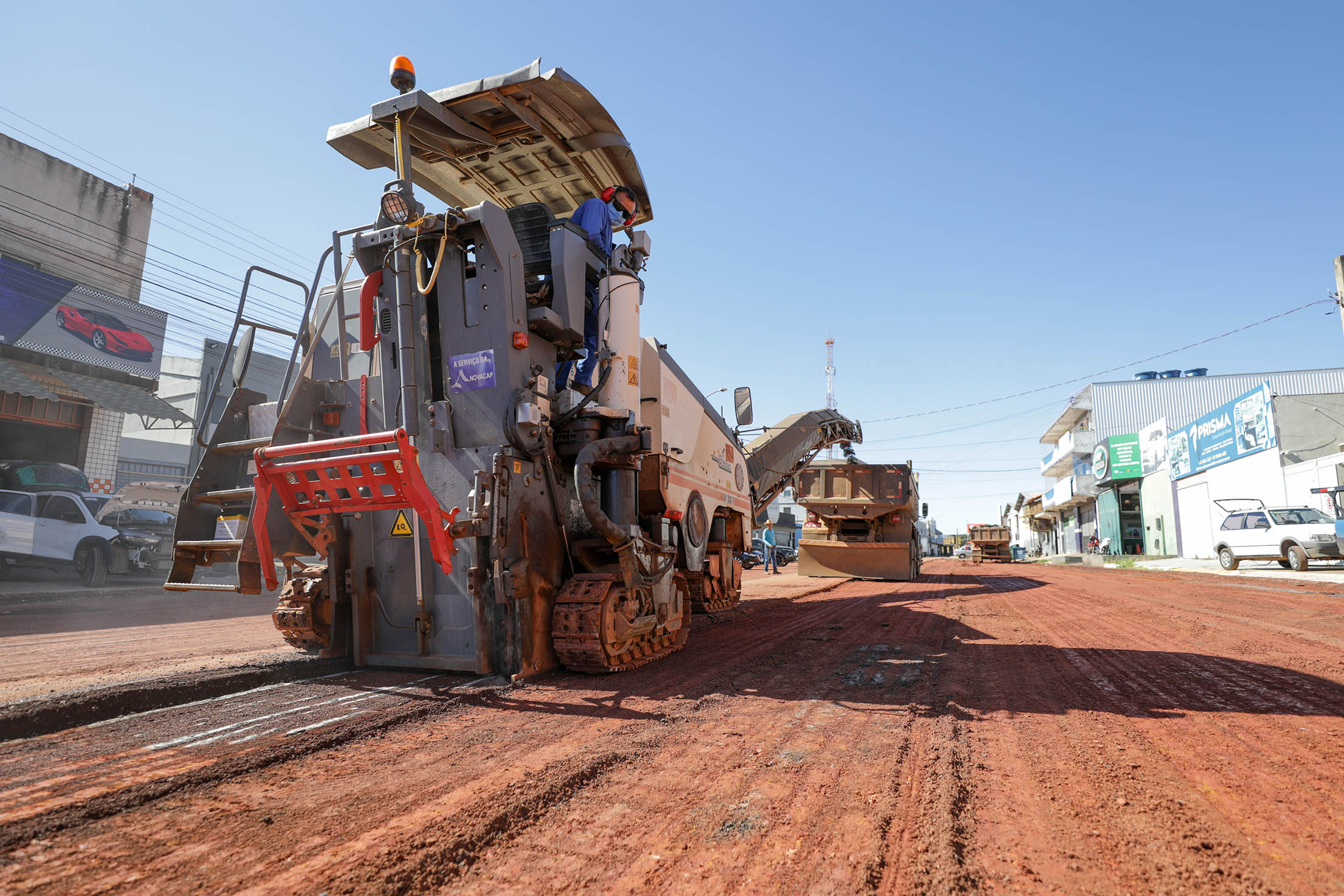 Nova pavimentação da QNM 34 de Taguatinga beneficiará moradores e comércio local
