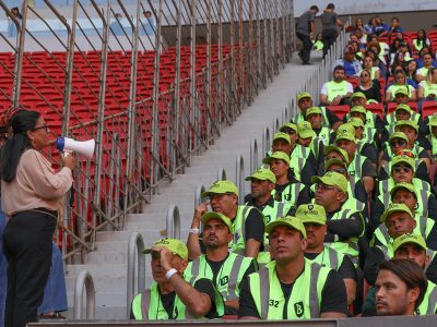 Profissionais são capacitados para promover ambientes seguros para mulheres no Campeonato Brasileiro
