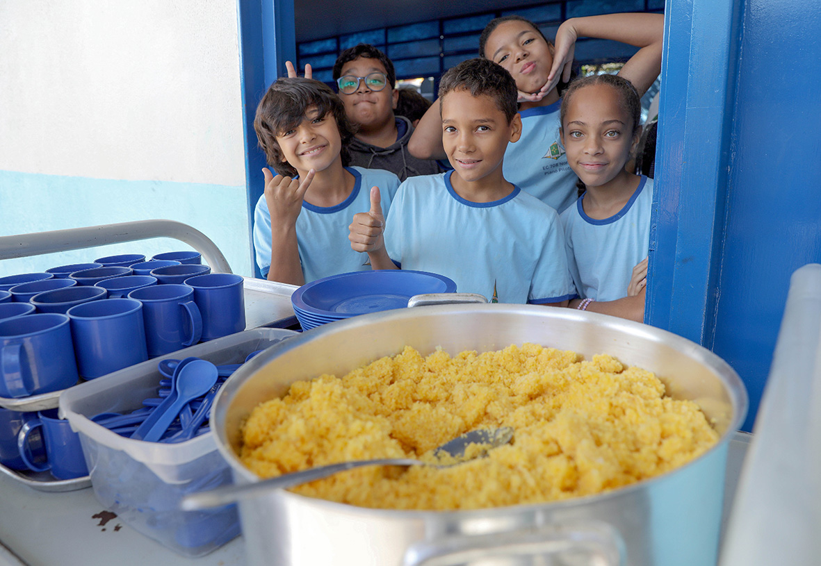 GDF investe em sustentabilidade e alimentação saudável na merenda escolar da rede pública