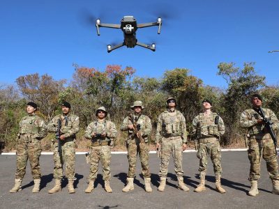 Drone com câmera termal reforça policiamento do Batalhão Rural do Distrito Federal