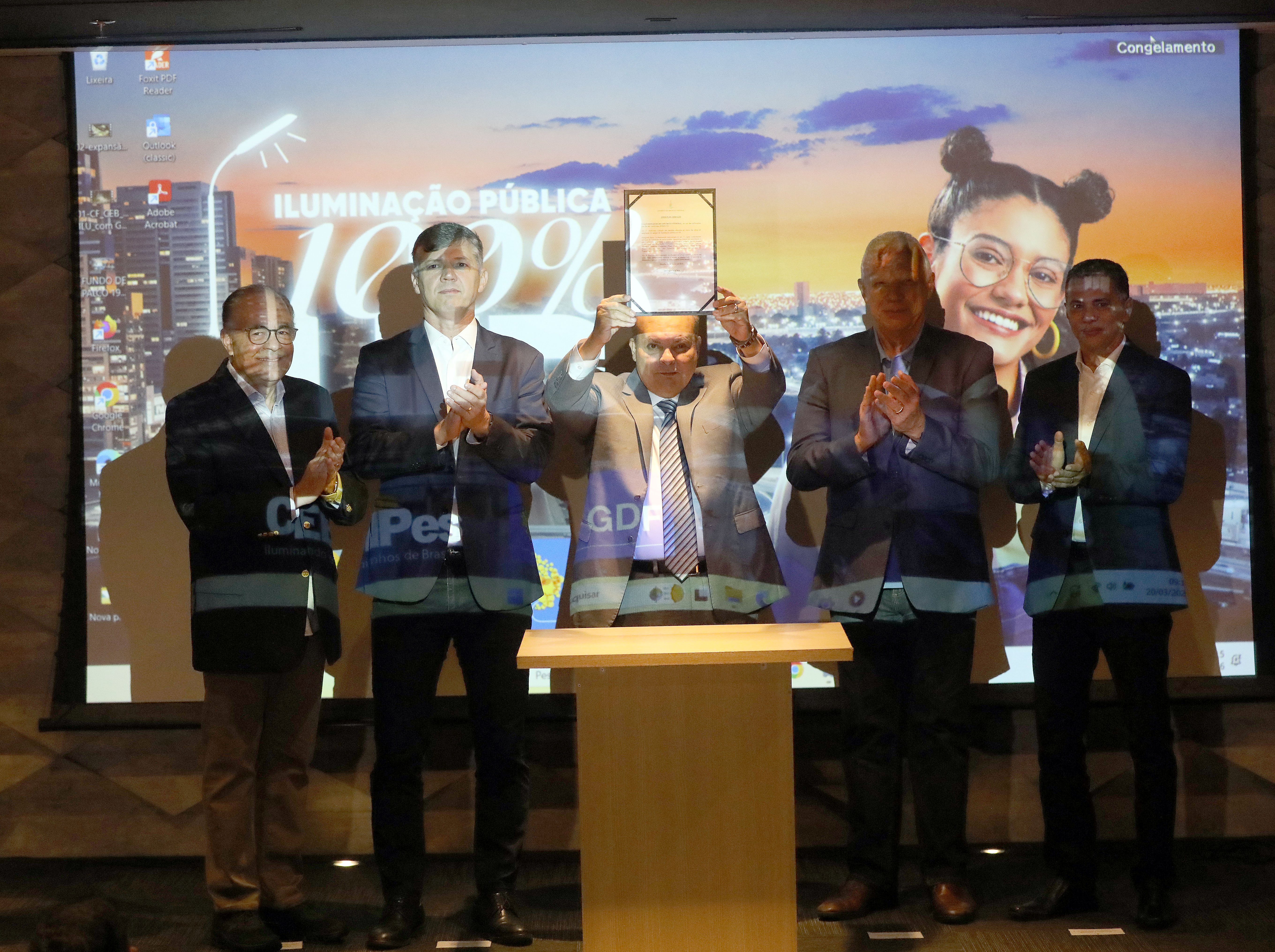 GDF finaliza troca de iluminação para 100% LED e amplia projeto para áreas ainda sem cobertura