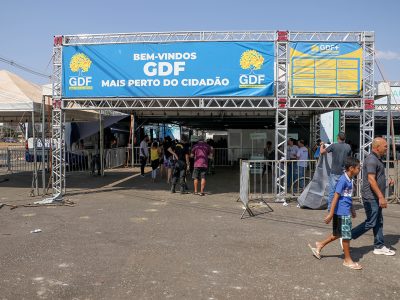 População marca presença no primeiro dia do Saúde Mais Perto do Cidadão no Riacho Fundo II