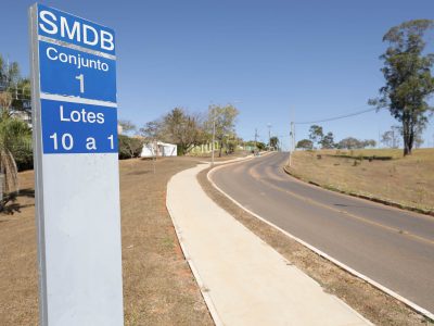 Lago Sul ganhou mais de 45 mil metros quadrados de calçadas desde 2019