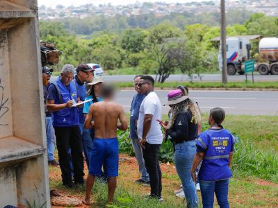 Samambaia recebe ação coordenada do GDF que promove acolhimento a pessoas em situação de rua