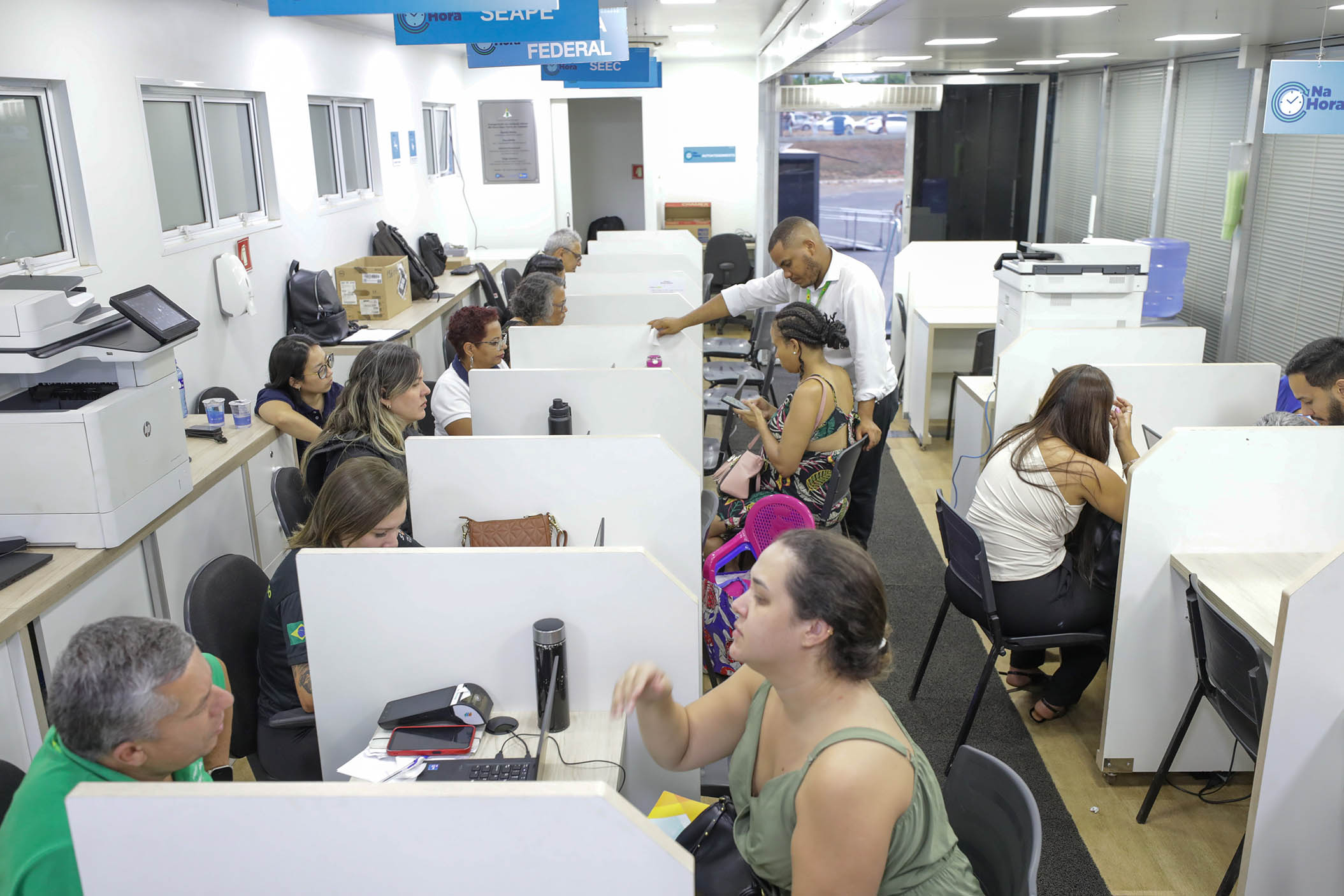 Projeto Na Sua Hora continua atendimentos noturnos em shopping da Asa Norte nesta quinta-feira (11)