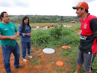 Sistema de saneamento básico em áreas rurais do DF garante segurança alimentar e ambiental