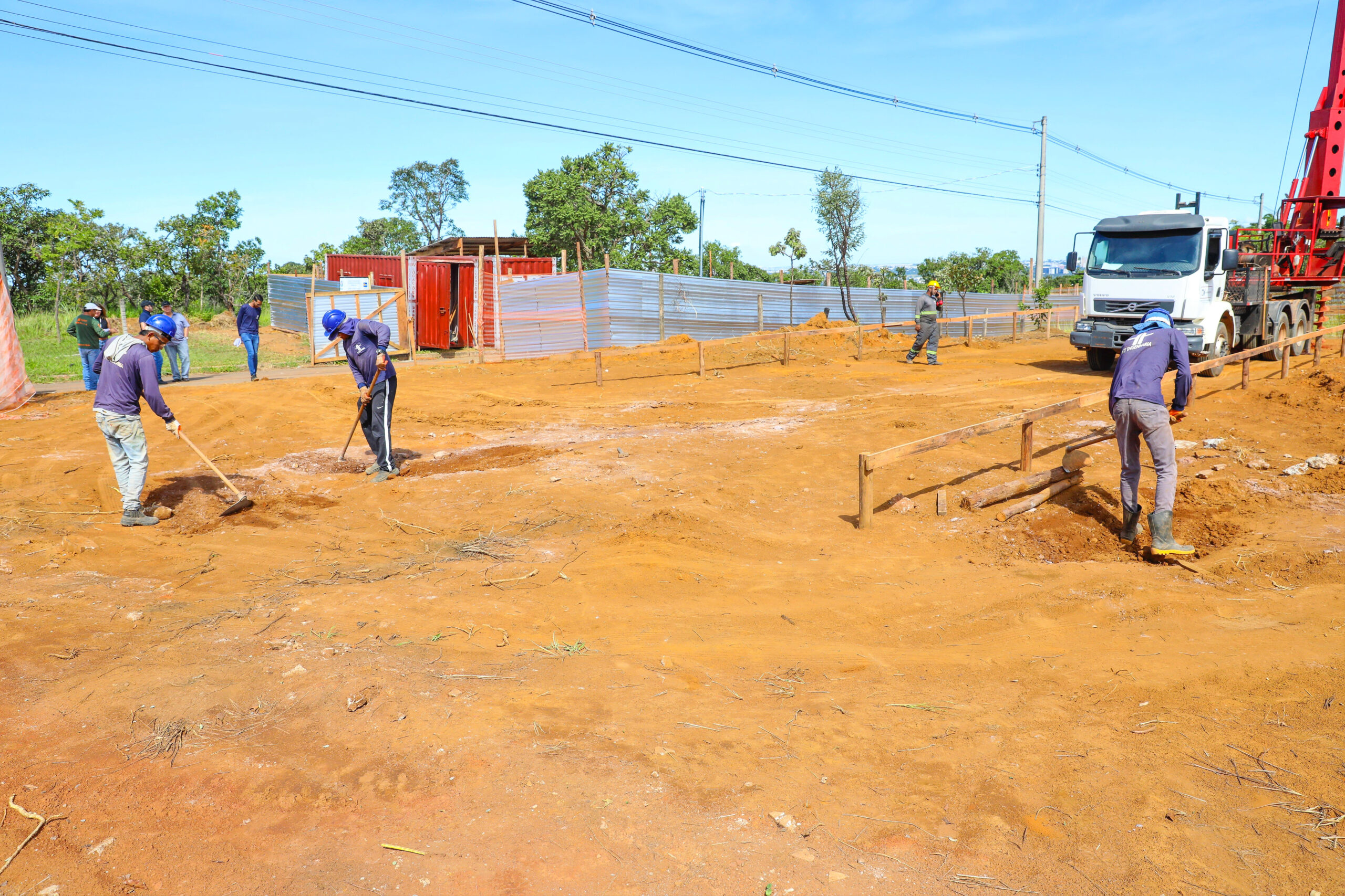 Começam as obras de implantação do Parque Ecológico Bernardo Sayão