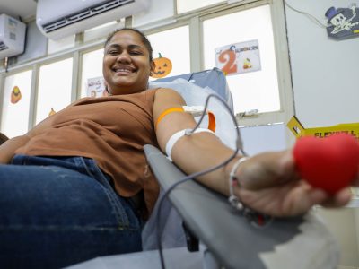 Hemocentro reforça pedido por doação de sangue, em mês com muitos feriados