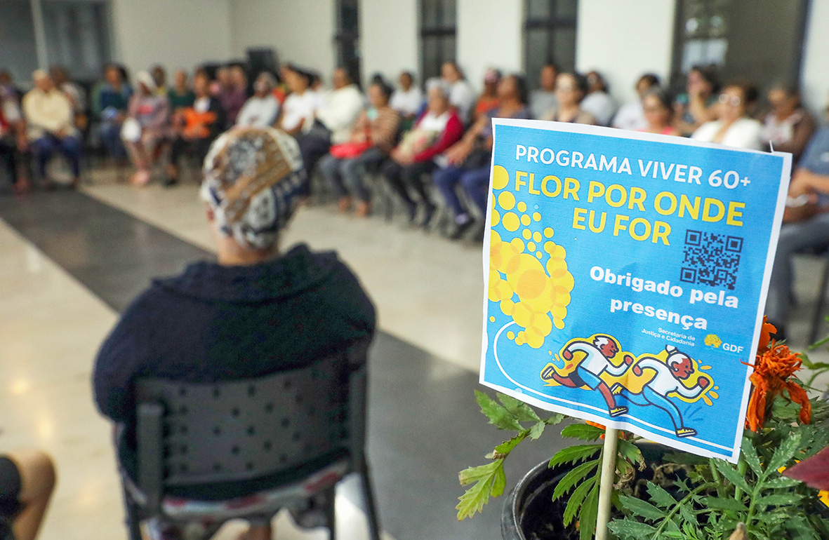 GDF reforça políticas de integração e cuidado para a população idosa