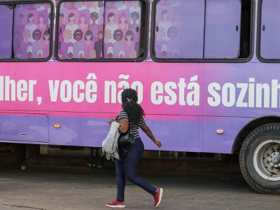 Dia D: Rodoviária recebe ações de combate à violência contra a mulher
