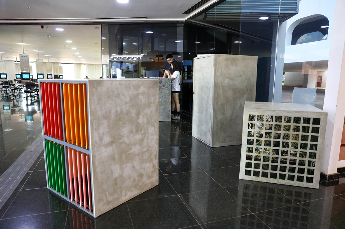 Biblioteca Nacional de Brasília recebe exposições em homenagem à capital e a seus artistas