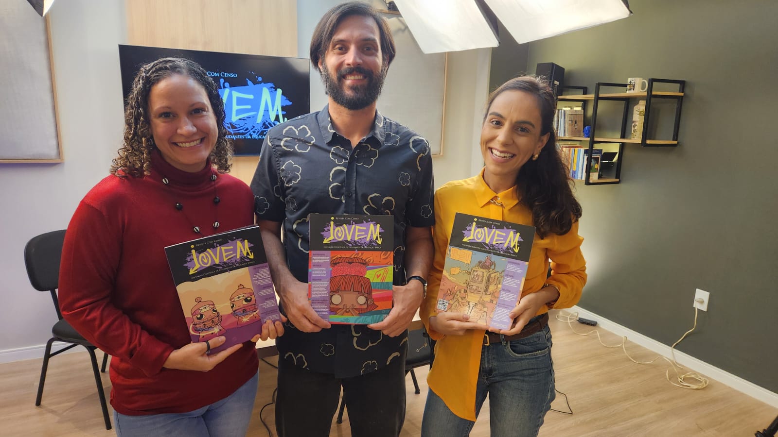 Lançado nesta semana videocast da 'Revista Com Censo Jovem'