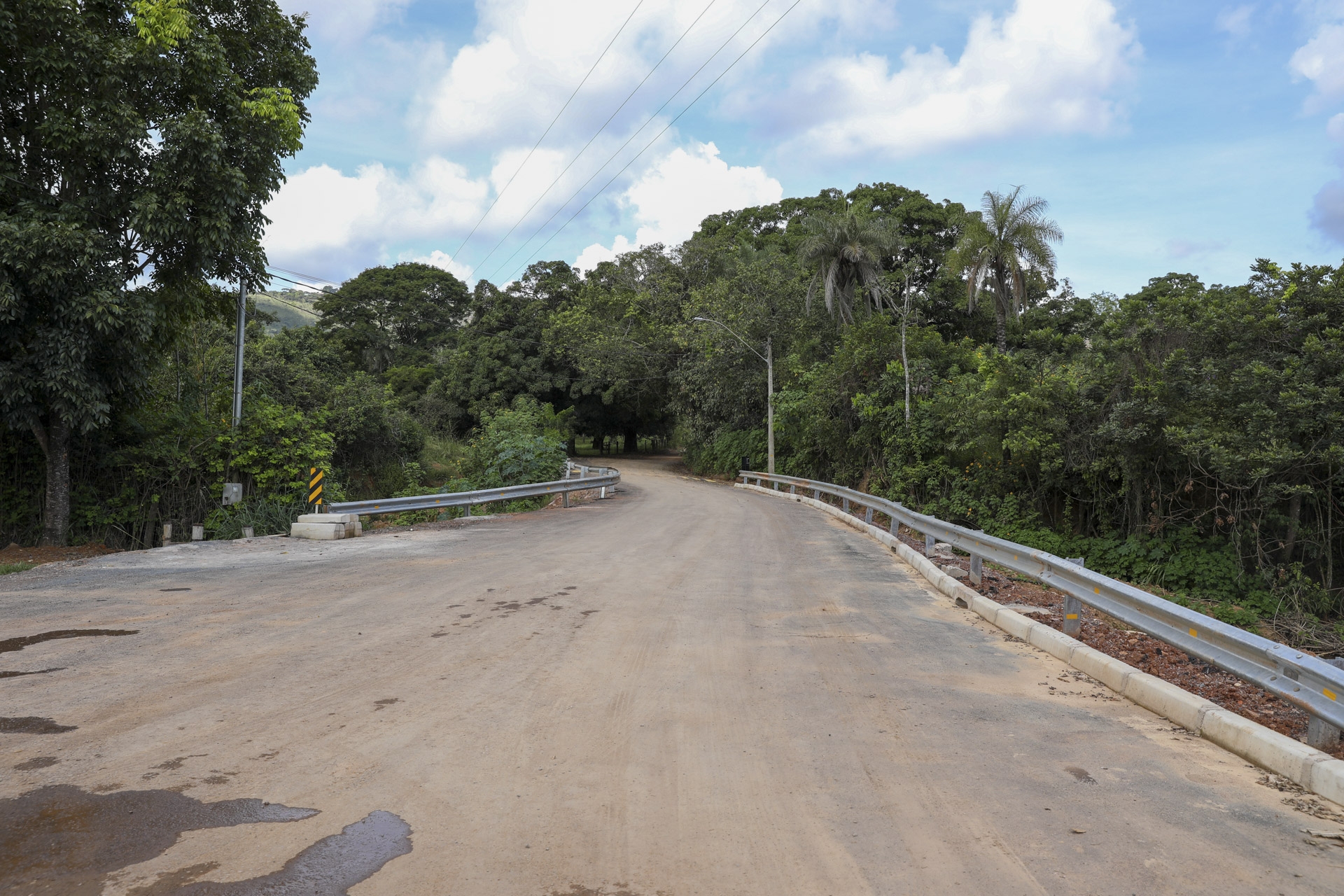 Ponte de acesso à Comunidade Boa Vista, na Fercal, é totalmente reformada