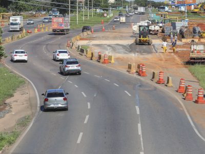 Fluxo original da EPNB é retomado na altura do Viaduto do Riacho Fundo