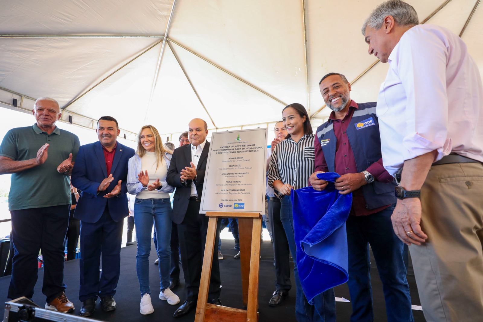 Com R$ 200 milhões investidos, GDF inaugura novo sistema que levará água tratada para mais de 500 mil brasilienses