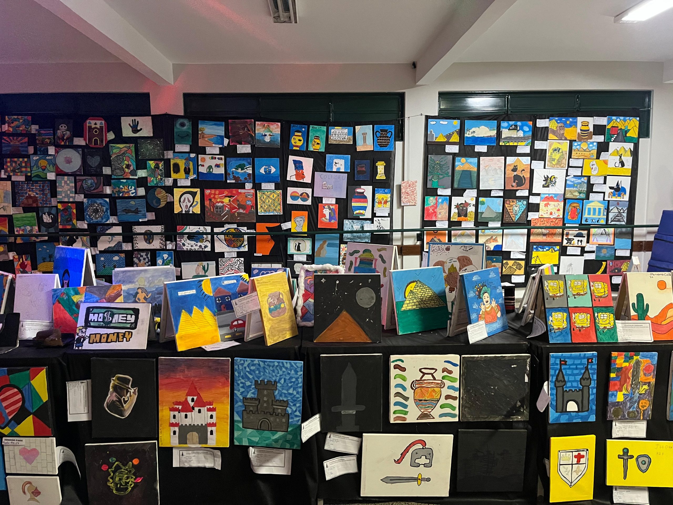 Alunos do CEF 01 do Paranoá participam de exposição e apresentações culturais