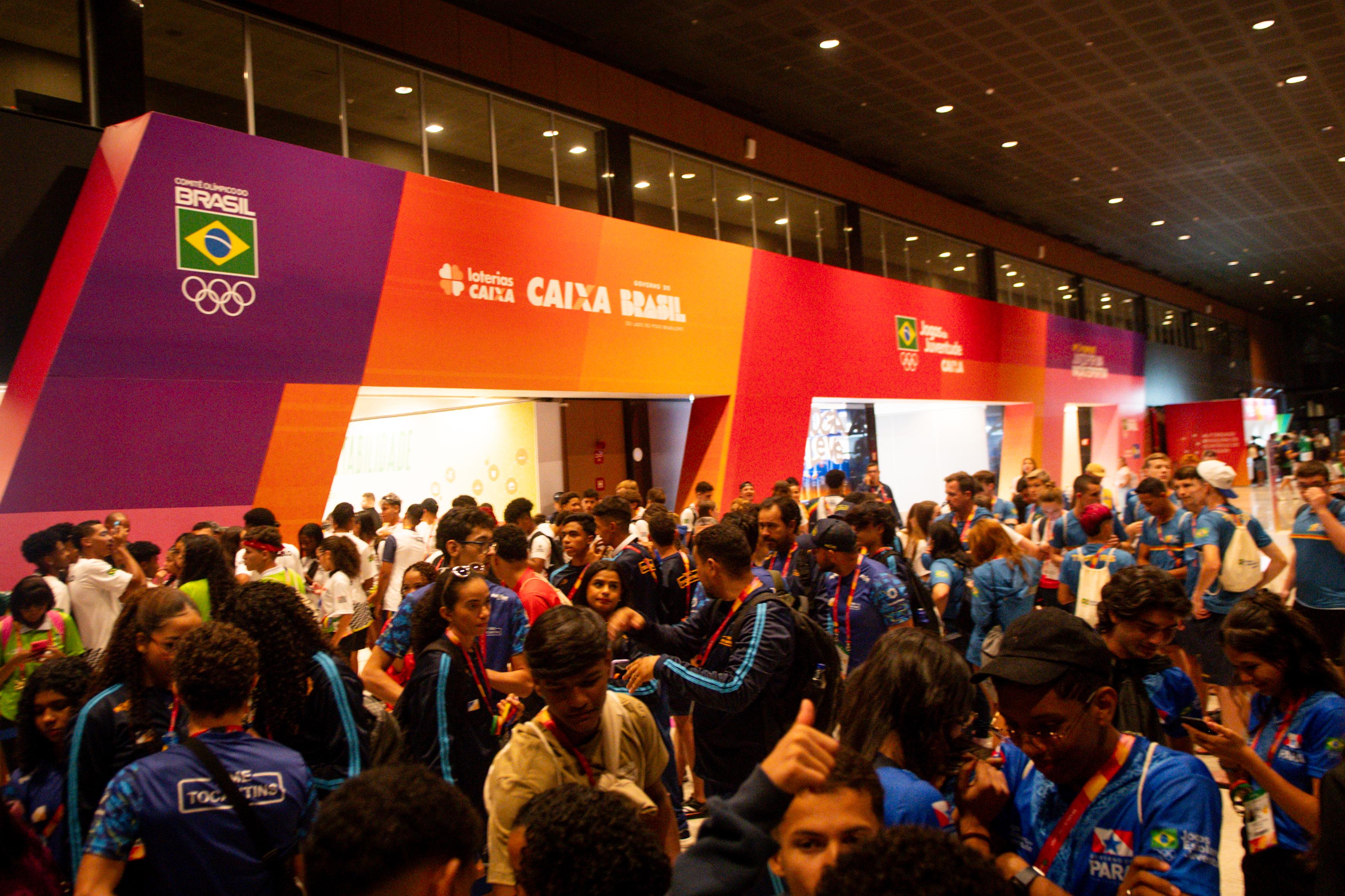 Abertura oficial dos Jogos da Juventude emociona jovens talentos de todo o Brasil