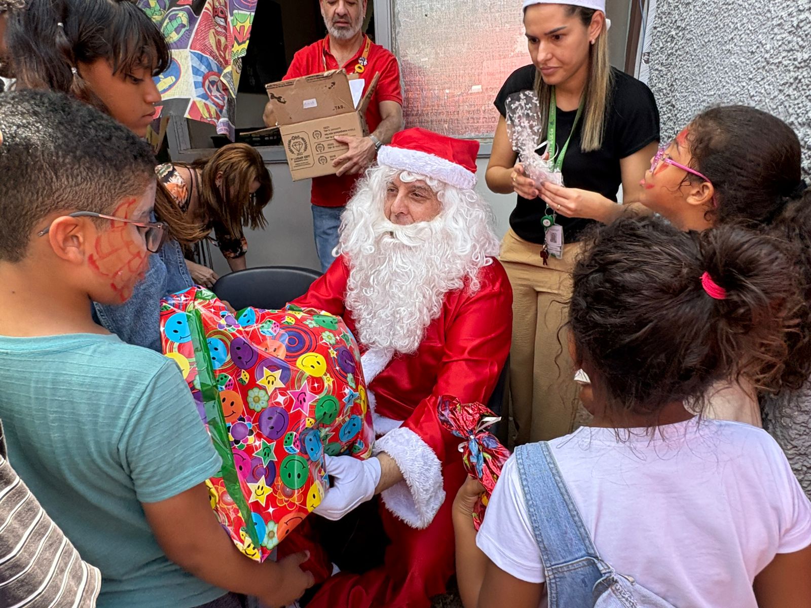 Festa natalina destaca serviços no CAPSi da Asa Norte