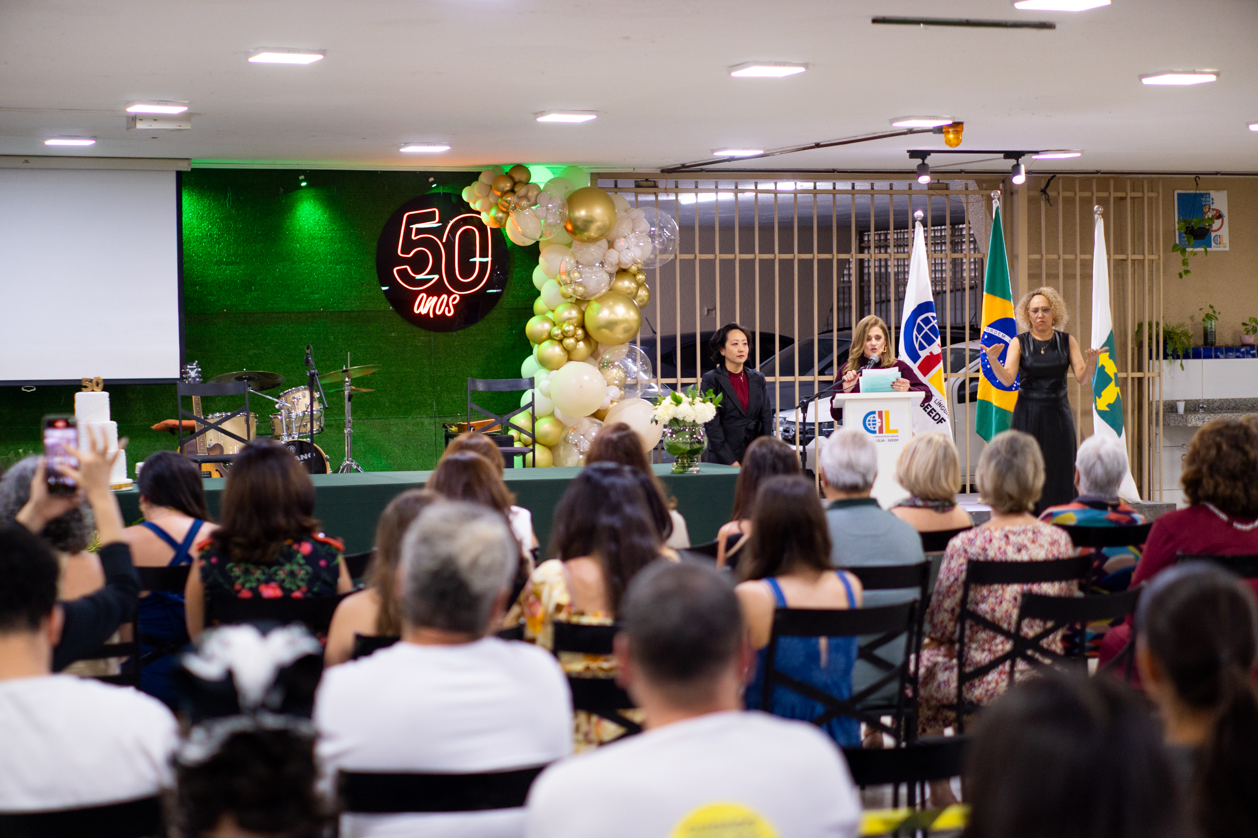 CIL 01 de Brasília celebra 50 anos transformando vidas pelo ensino de línguas