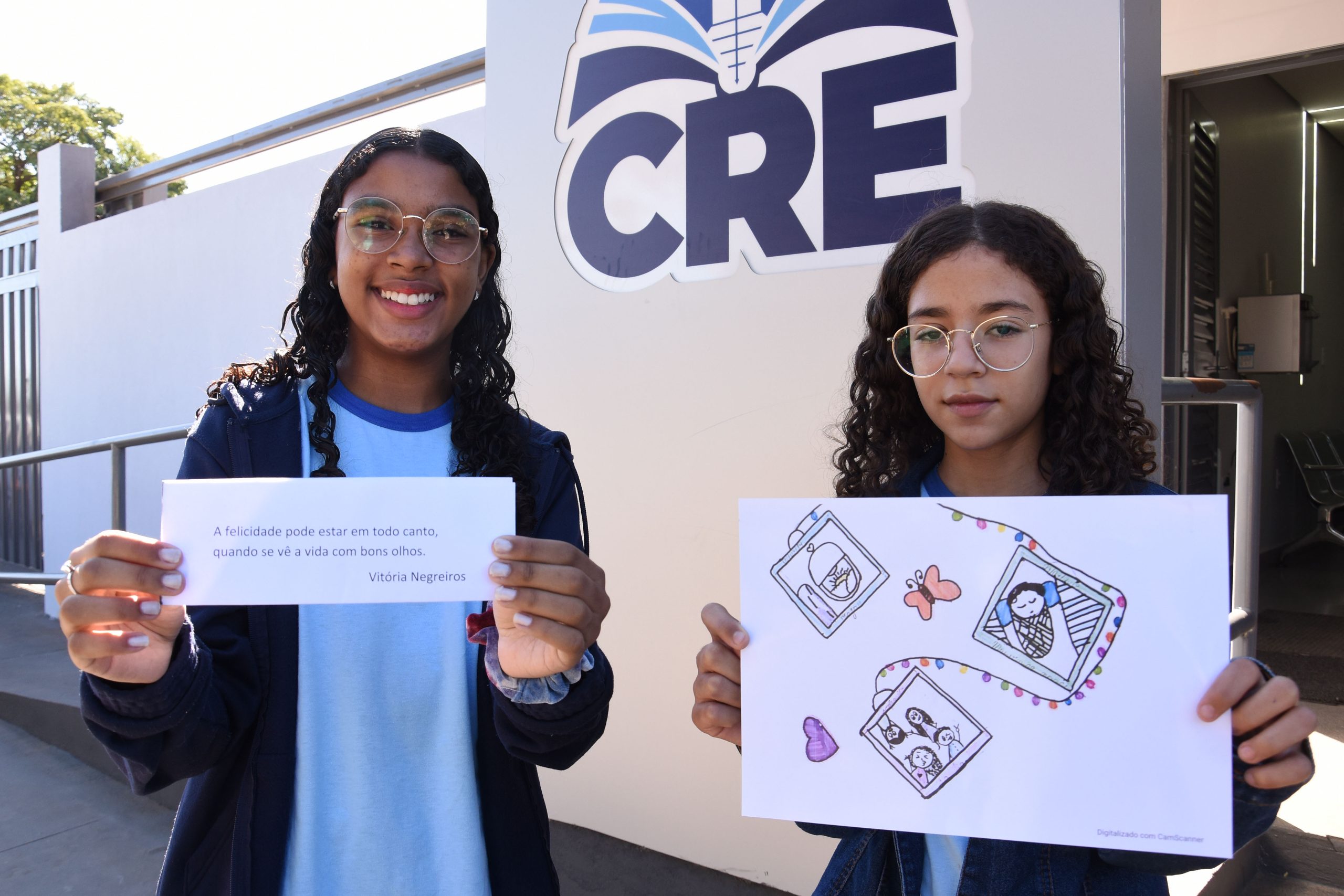 Desenhos e frases de alunos da rede pública vão decorar muro da CRE de Planaltina