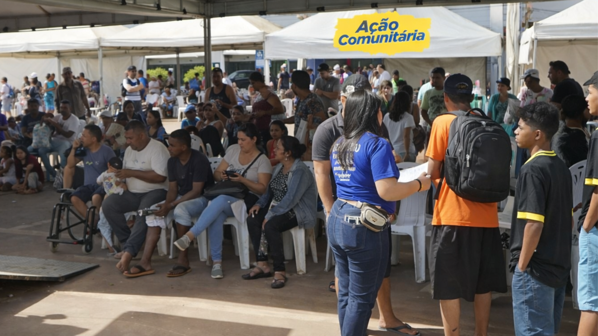 Água Quente recebe Ação Comunitária com serviços públicos e atividades para famílias neste sábado (14)