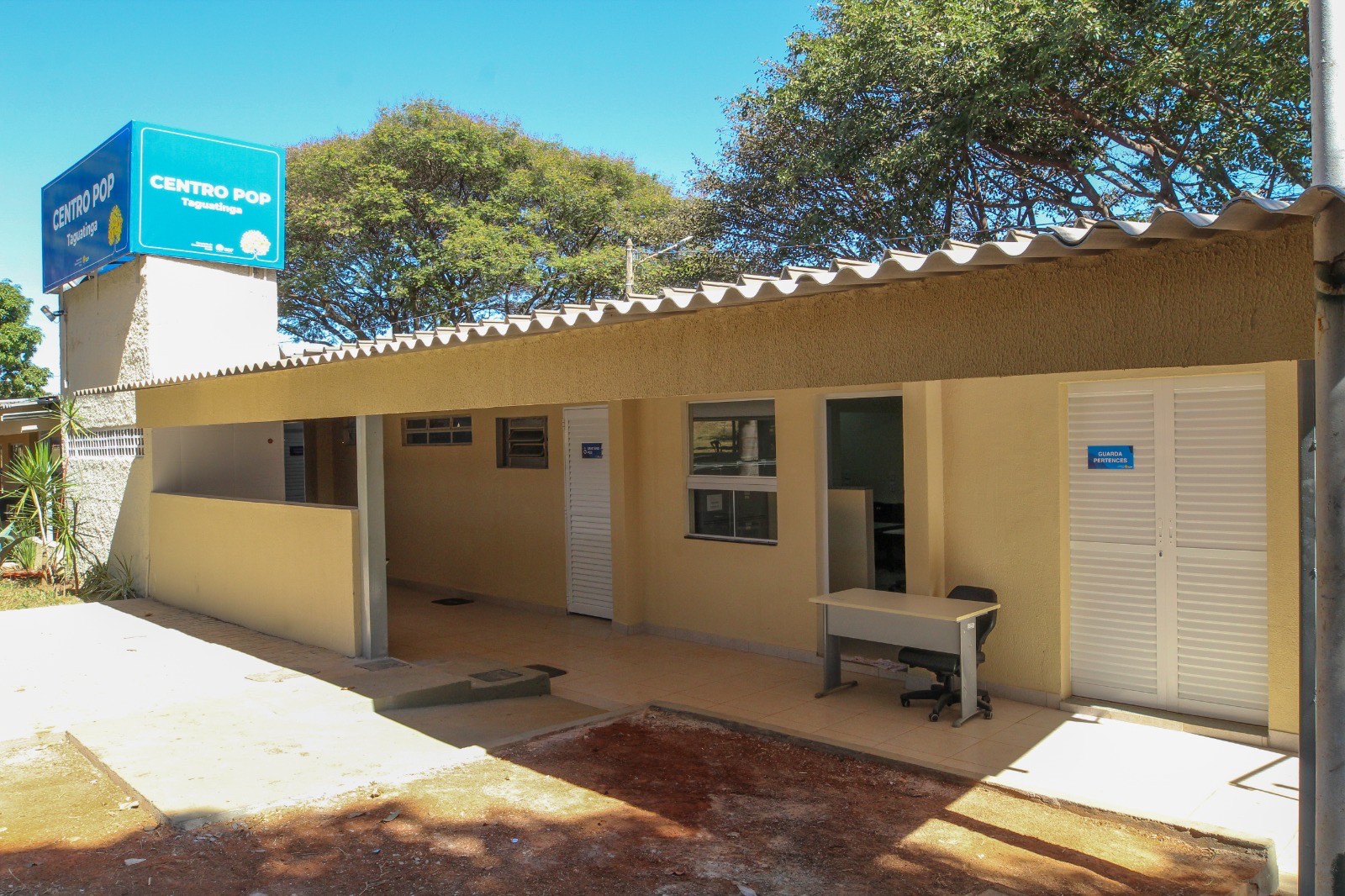 Centro Pop Taguatinga é reformado para melhorar atendimento à população em situação de rua