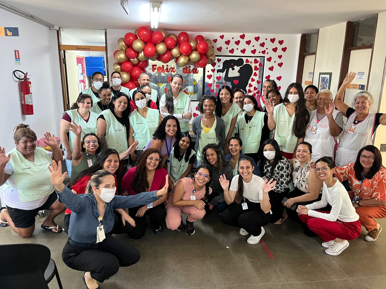 Café da manhã especial homenageia mães de crianças internadas na UTI Pediátrica do Hospital de Base