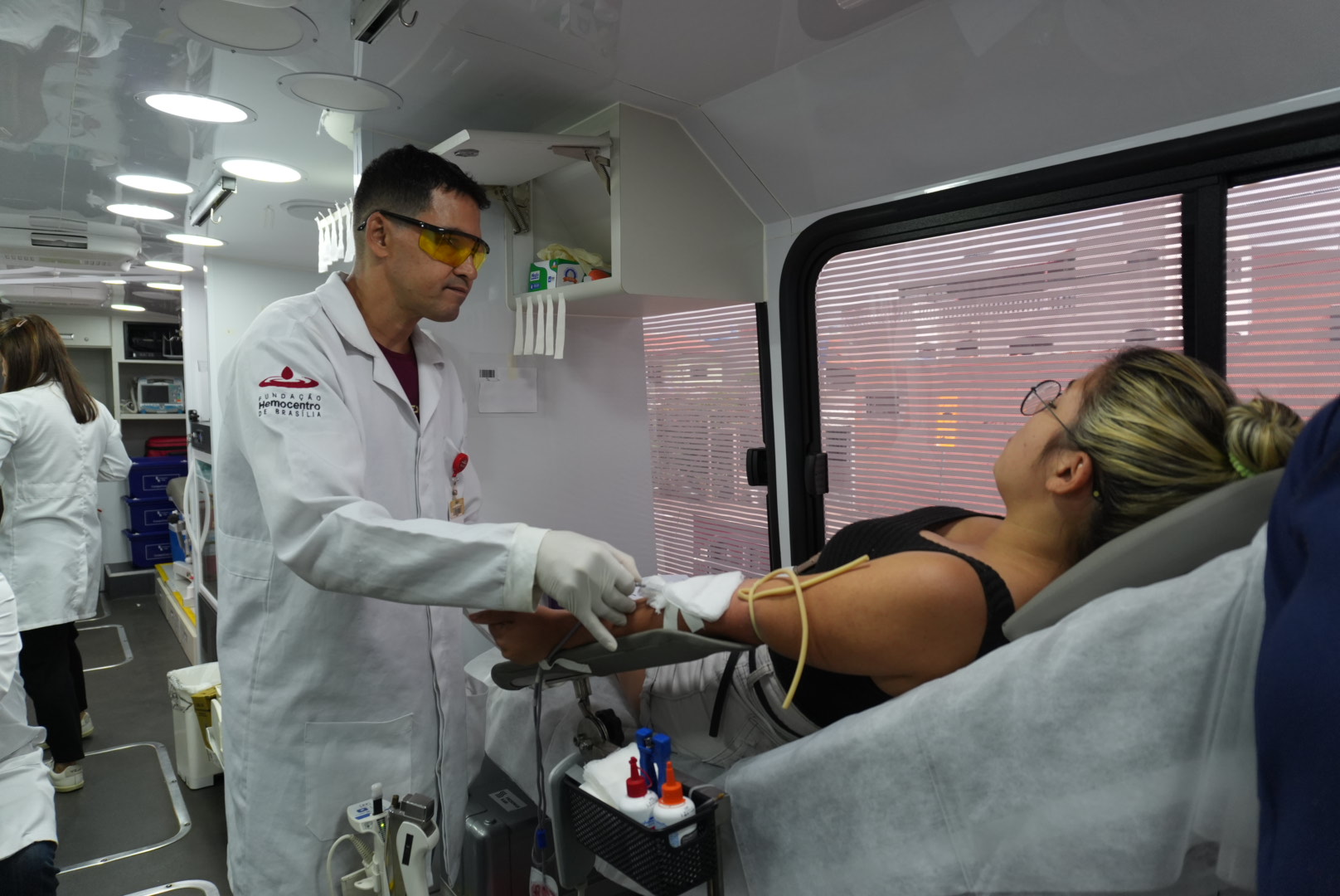 Gari Sangue Bom abre calendário de 2026 com mobilização solidária no Riacho Fundo II