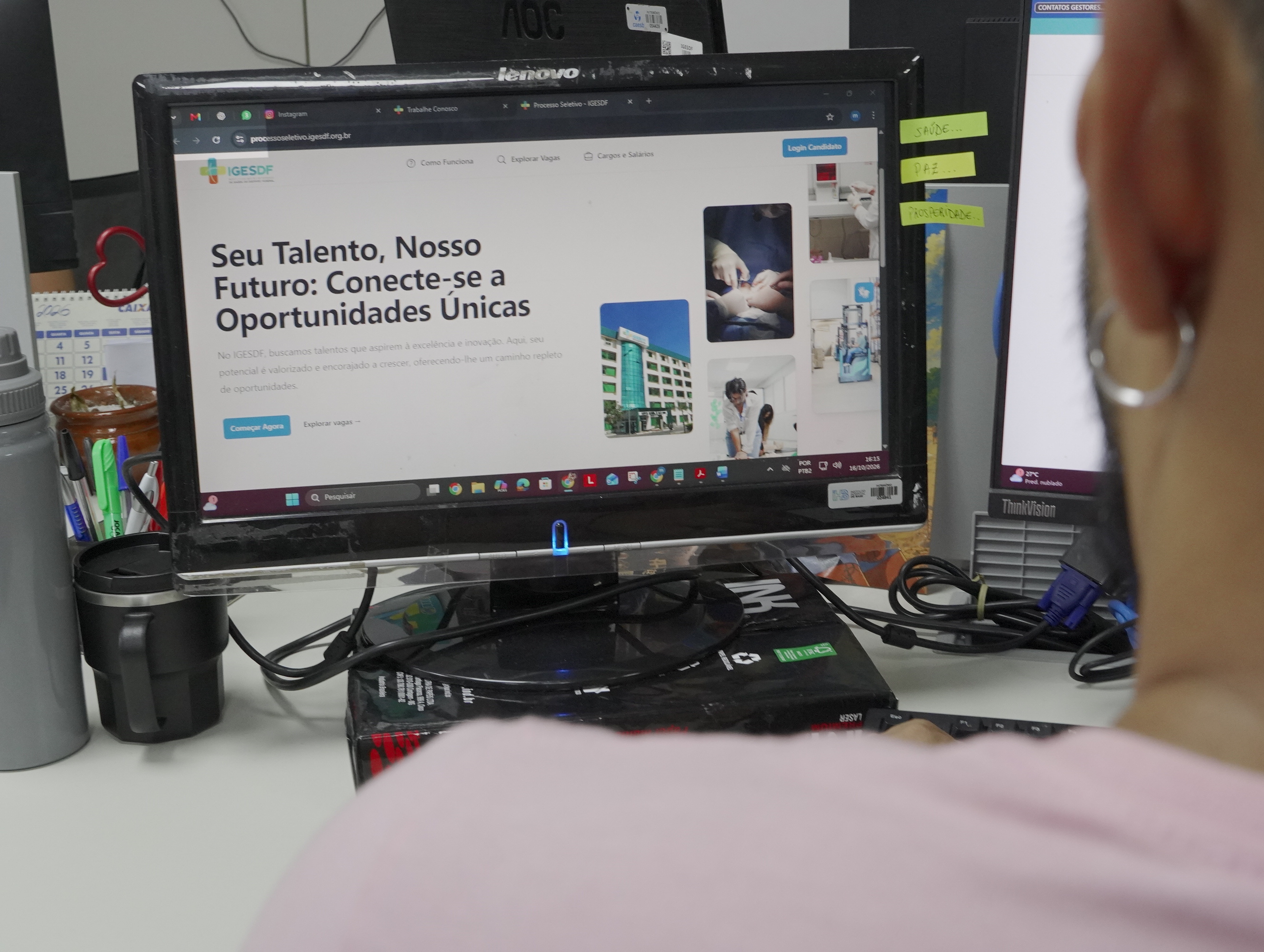 Aberto processo seletivo do IgesDF para três áreas com salários de até R$ 13,3 mil