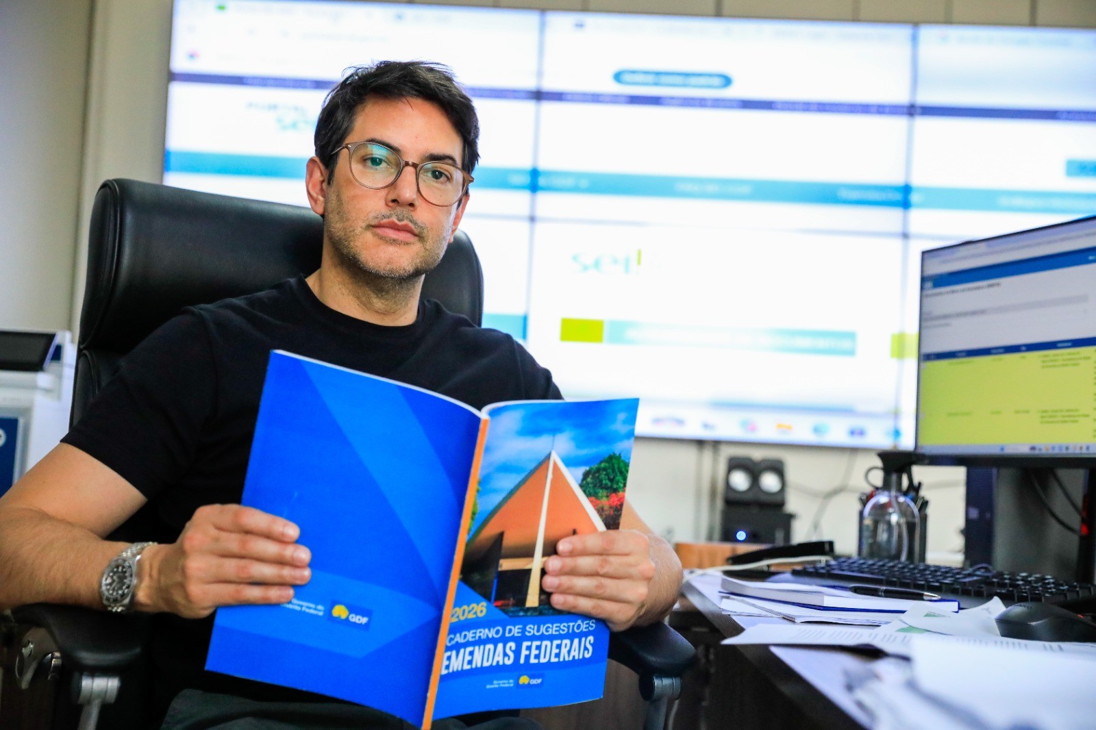 Catálogo com 428 projetos busca captar recursos federais para o DF