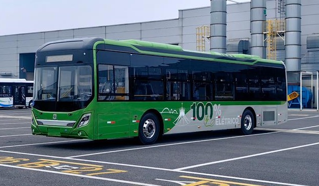 Novos ônibus elétricos do DF têm chegada prevista para março de 2026