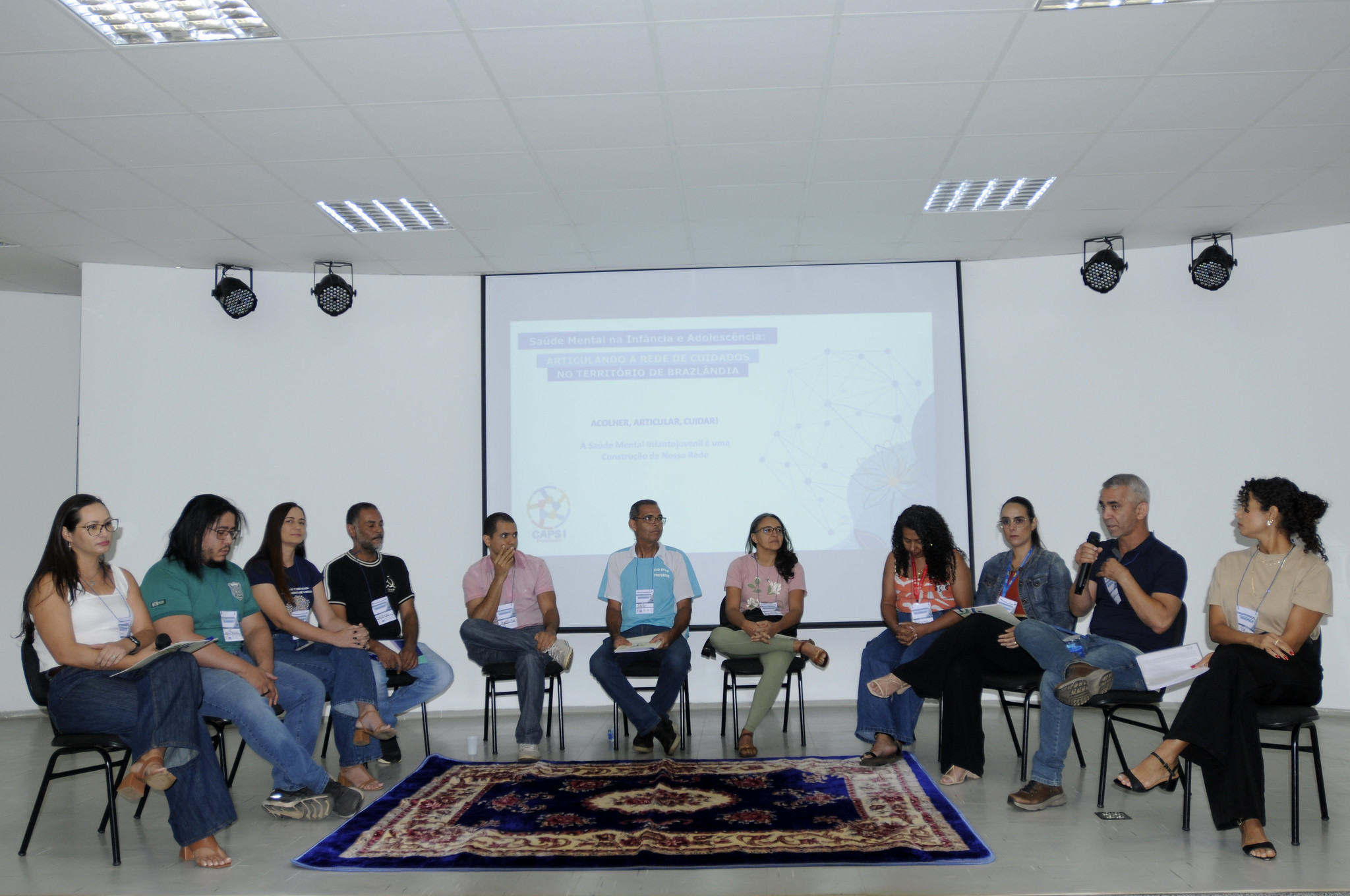 Encontro traça estratégias em assistência de saúde mental a crianças e adolescentes em Brazlândia