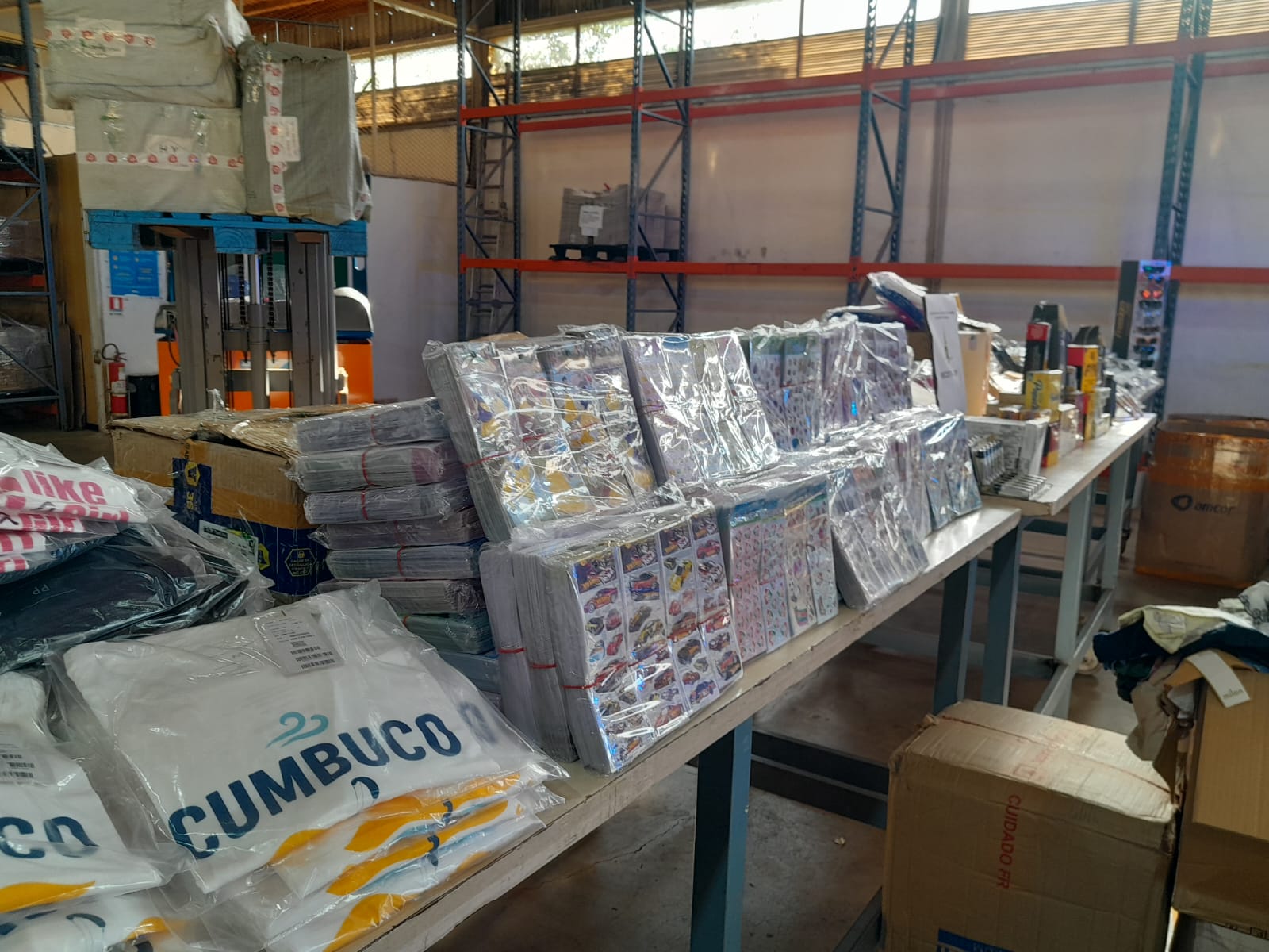 Fiscalização tributária tira de circulação mais de R$ 1,6 milhão em mercadorias em seis dias