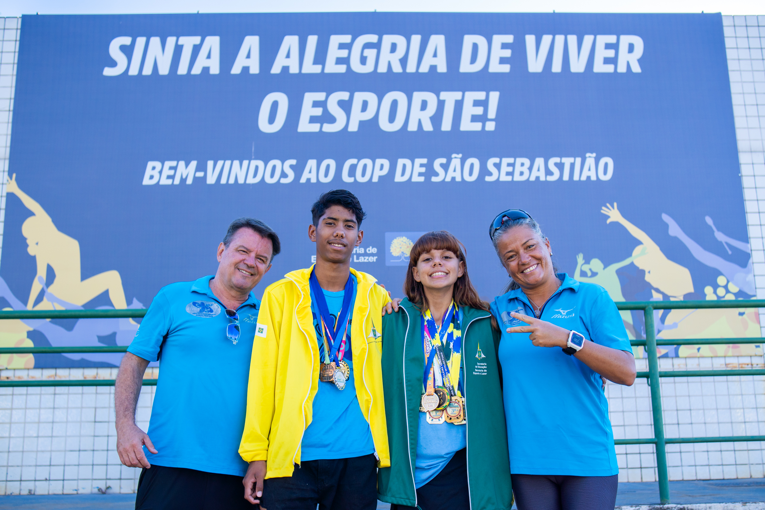 Atletas do CID Paralímpico de São Sebastião se destacam nos Jogos Escolares do DF