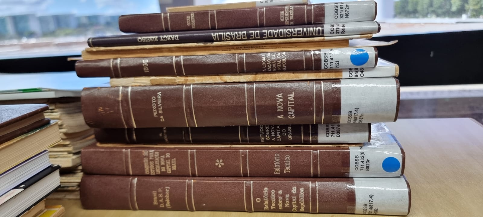 Biblioteca Nacional expõe livros raros sobre Brasília