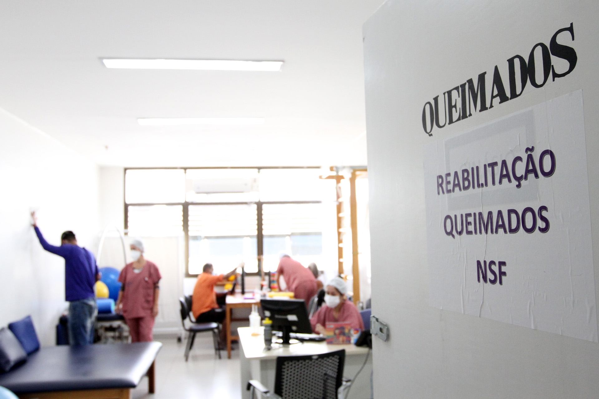 Unidade de Queimados do Hran realiza mais de 3 mil atendimentos em 2024