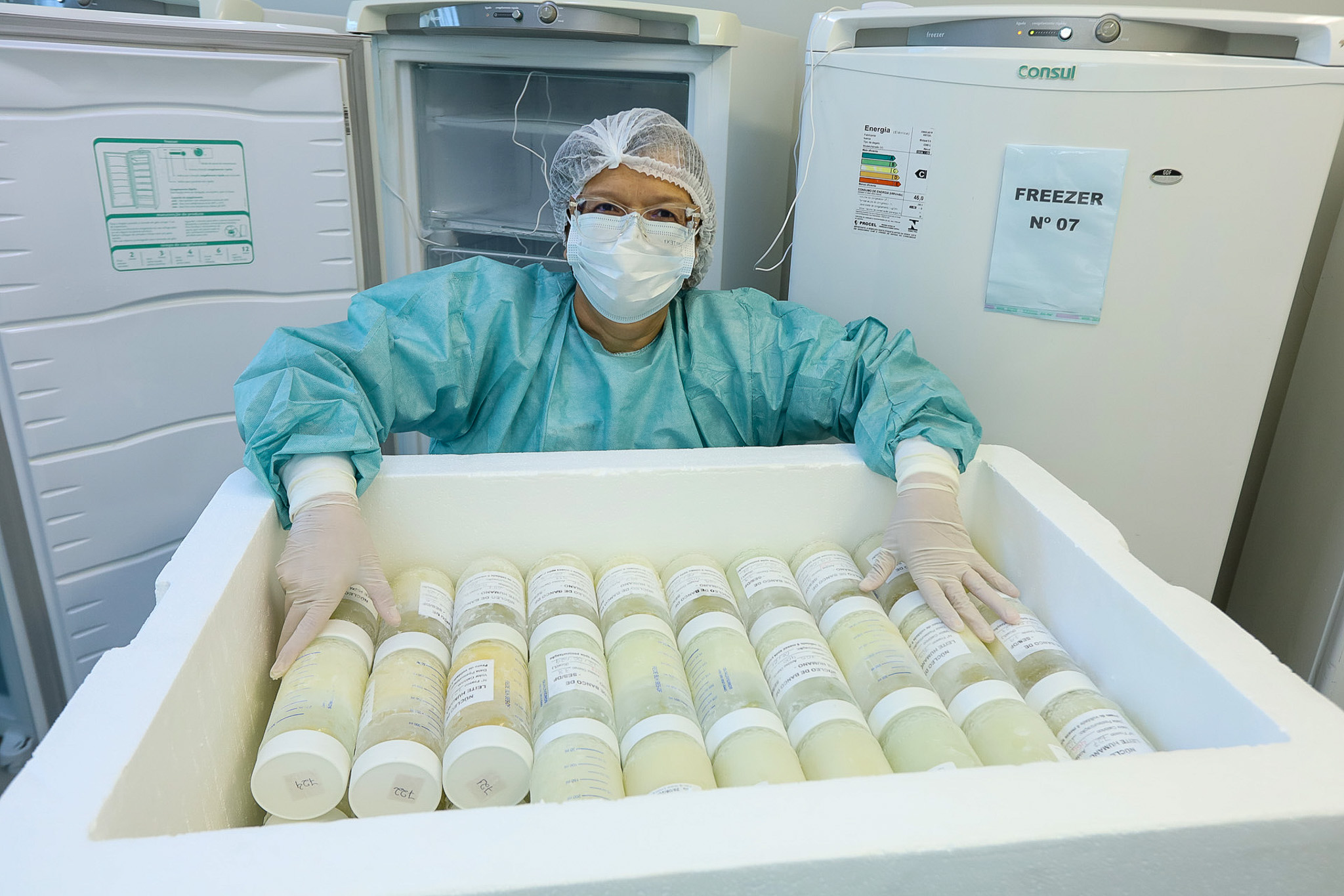 GDF envia segunda remessa de leite humano para o Rio Grande do Sul